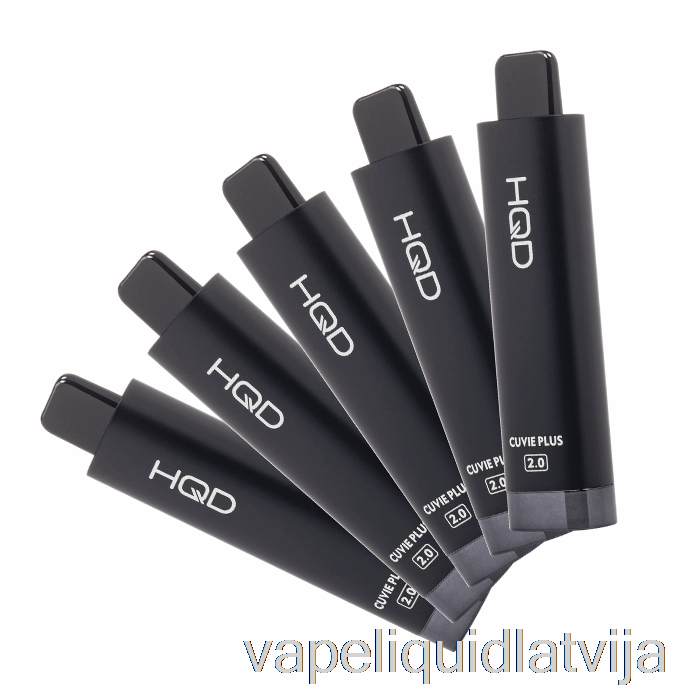 [5-pack] Hqd Cuvie Plus 2,0 9000 Vienreizējās Lietošanas Vape šķidrums